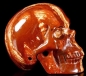 Preview: Red Snake Skin Jaspis Skull